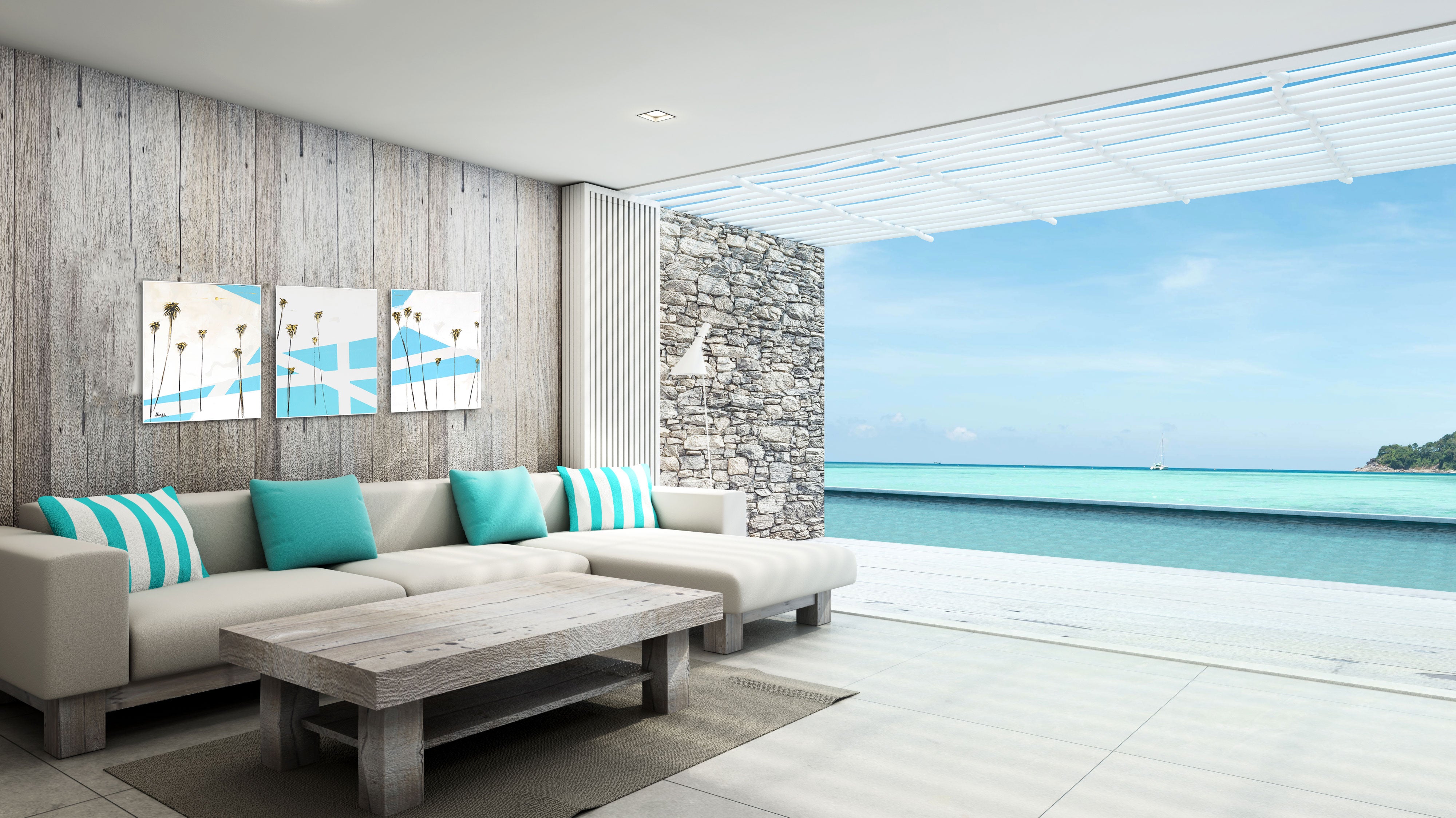 #02307 Art Triptych Prints