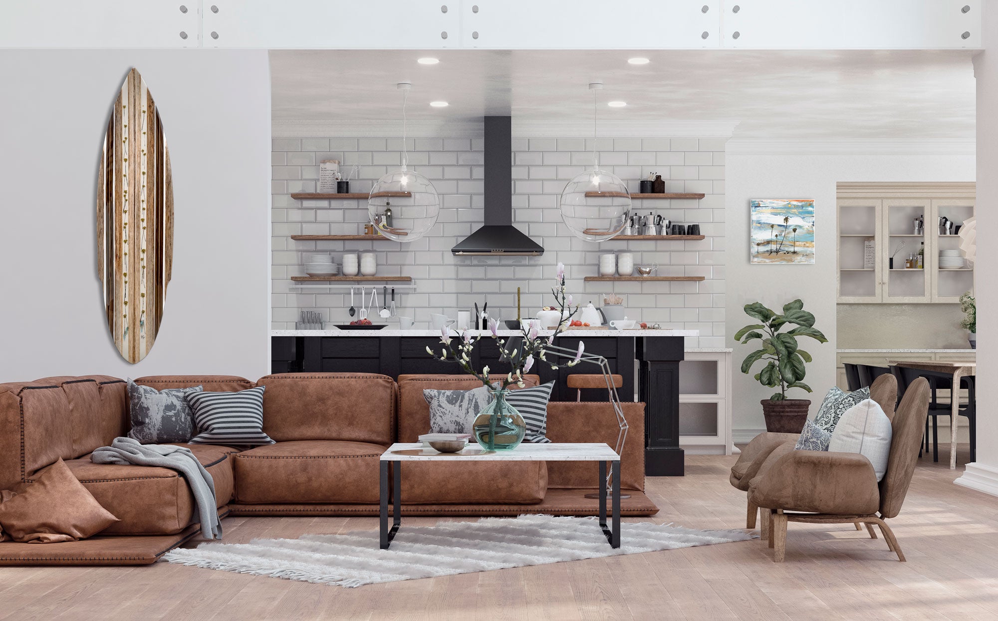 Agave Basalt Surfboard