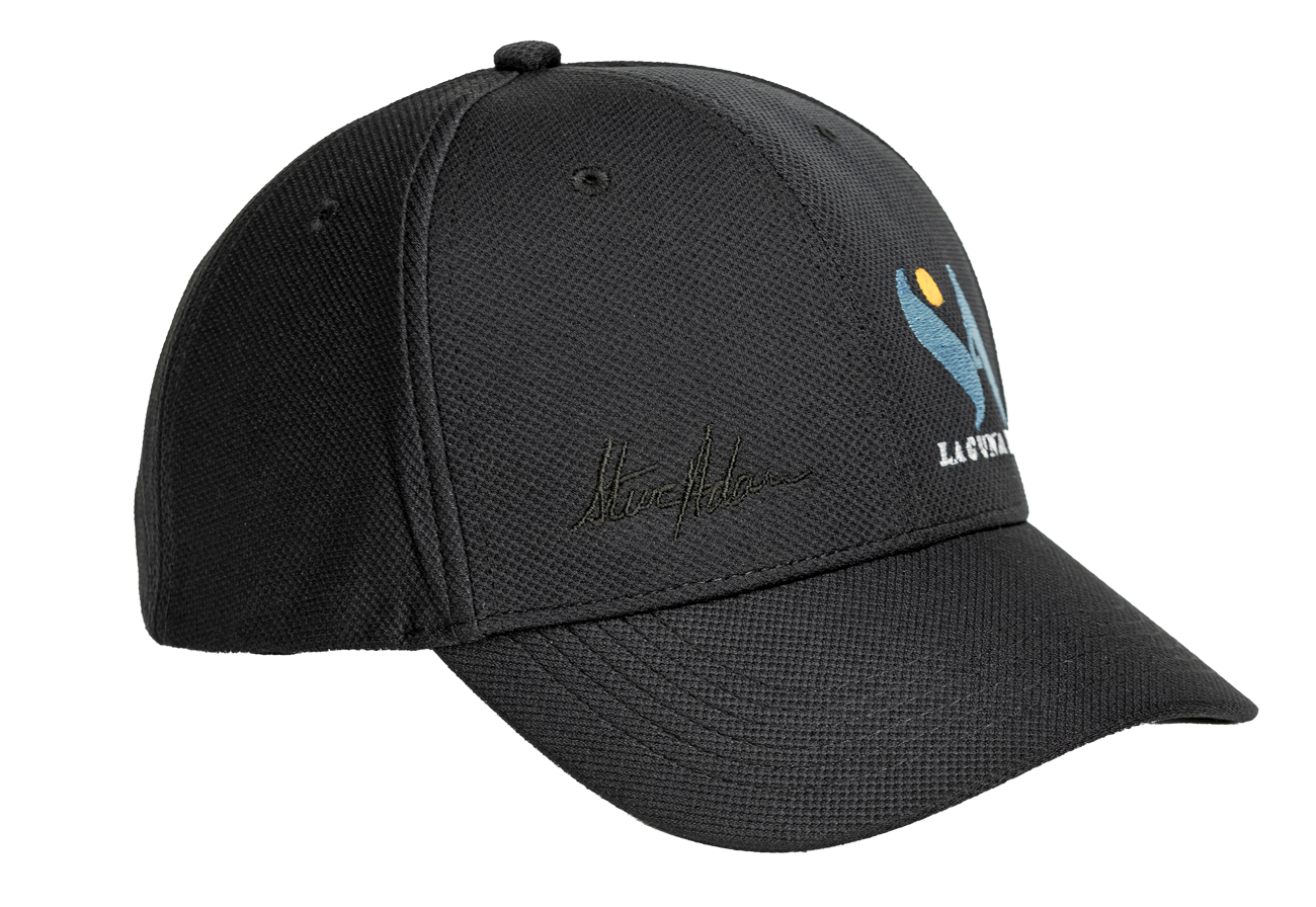 SA Laguna Beach Hat Black/Blue Logo