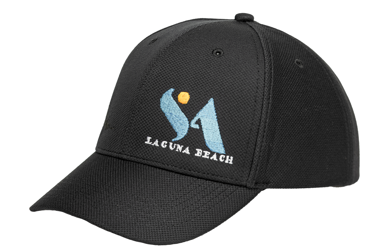 SA Laguna Beach Hat Black/Blue Logo