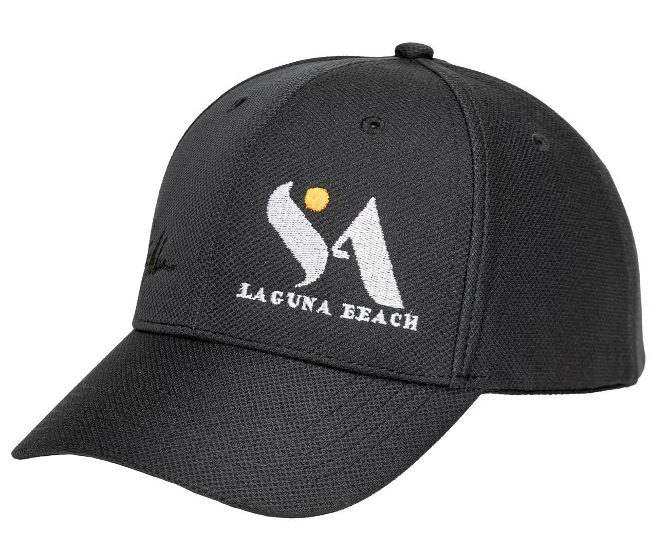 SA Laguna Beach Hat Black/White Logo