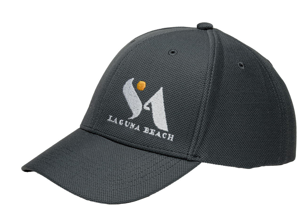 SA Laguna Beach Hat Graphite/White Logo