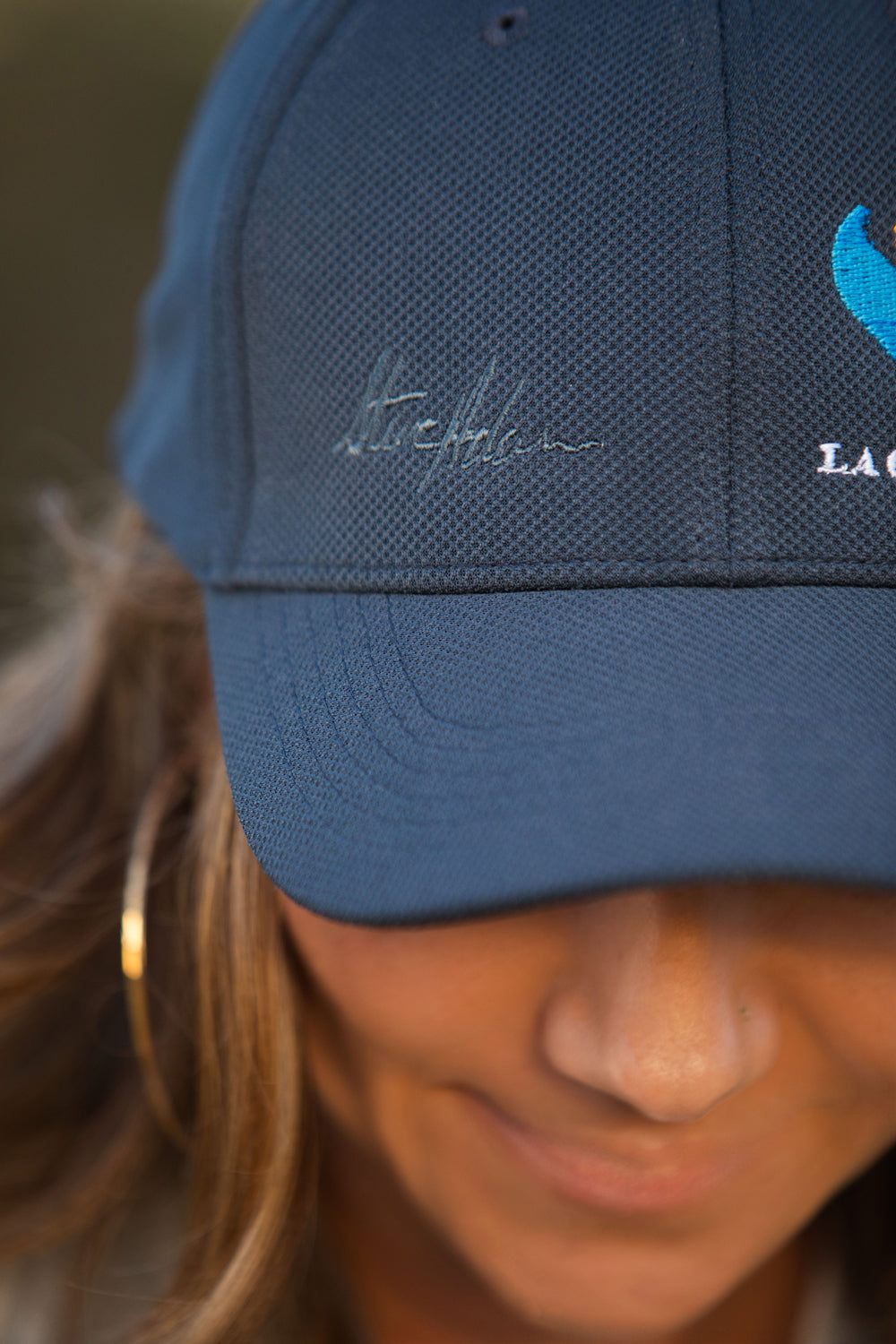 SA Laguna Beach Hat Graphite/Blue Logo