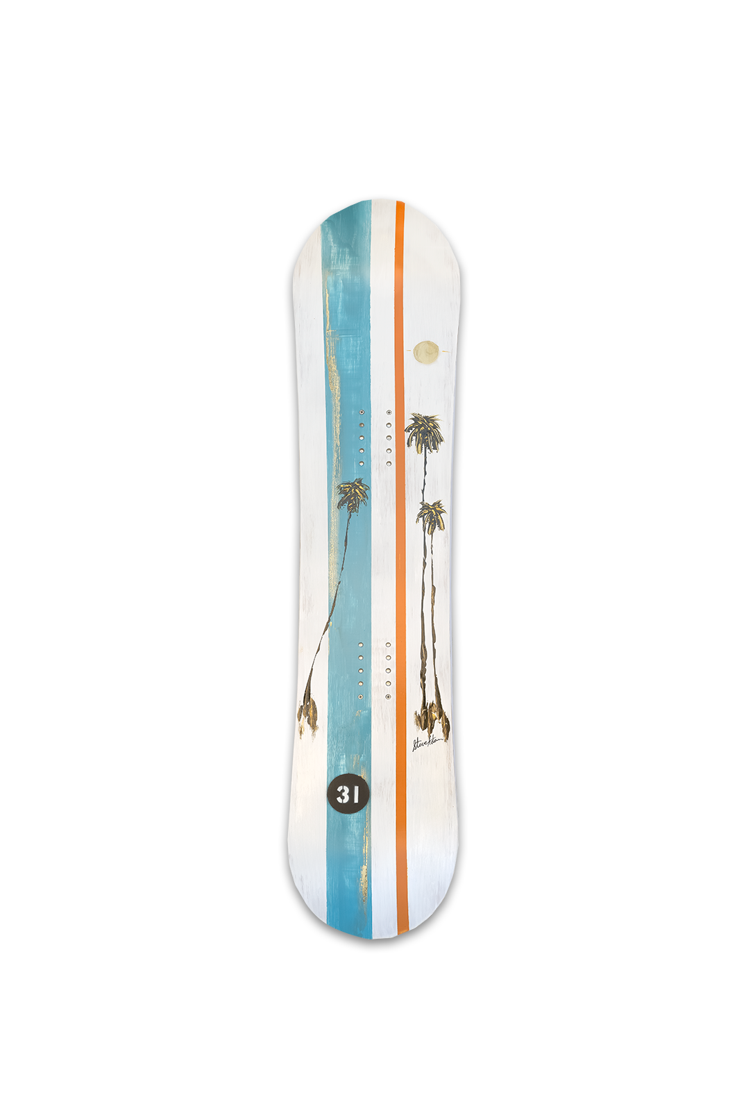 Retro 31 Snowboard Original Art