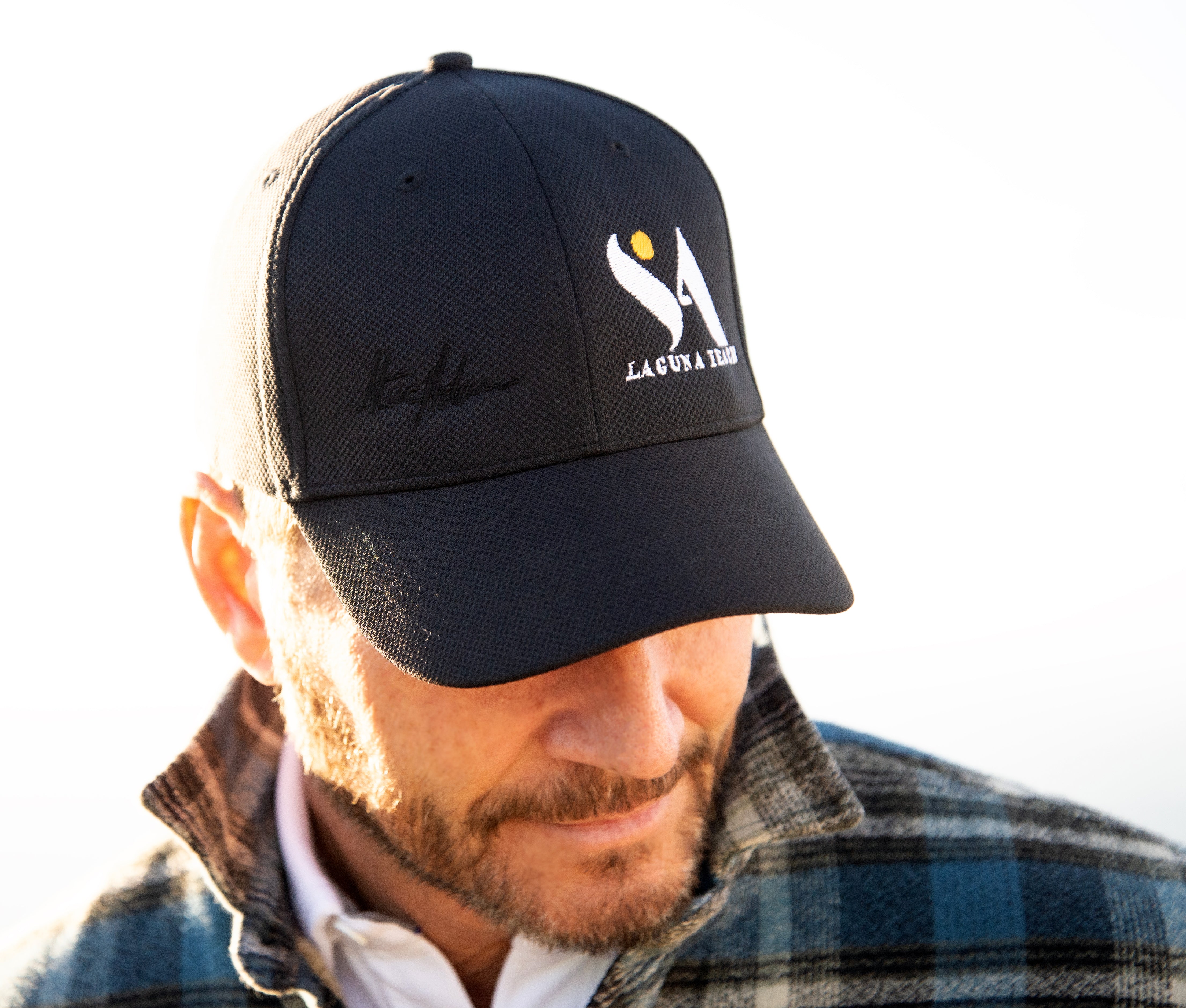 SA Laguna Beach Hat Black/White Logo