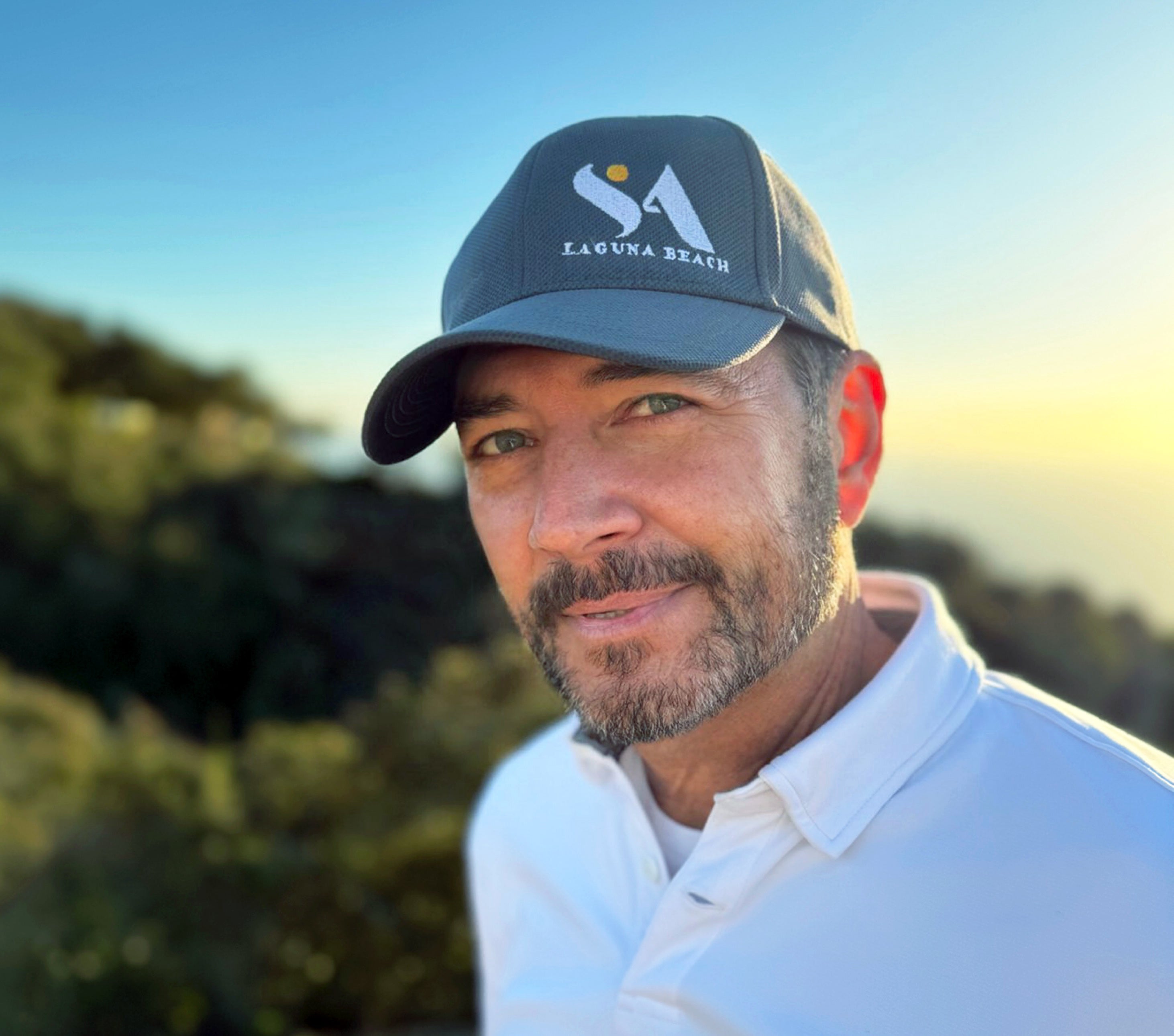 SA Laguna Beach Hat Graphite/White Logo