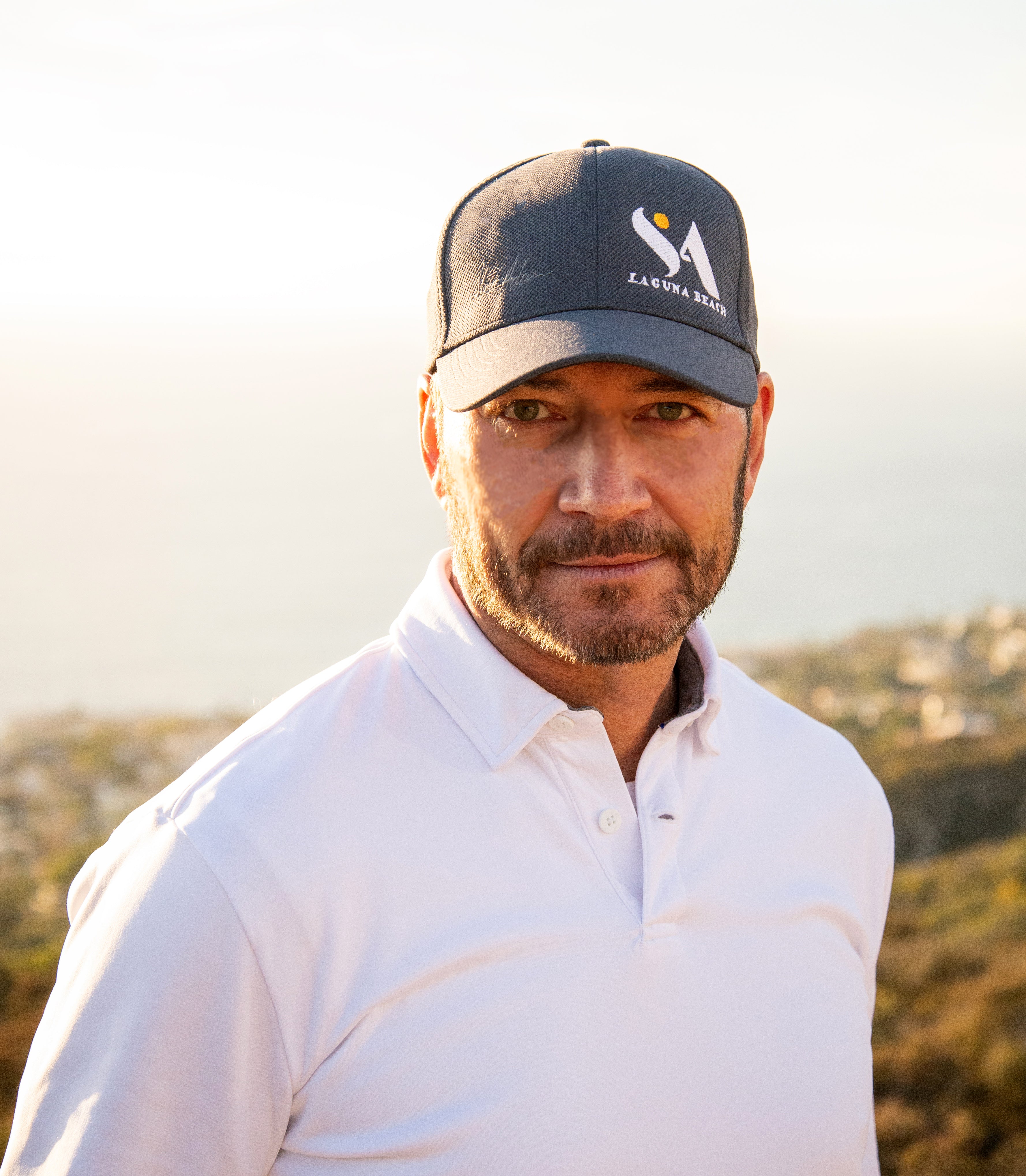 SA Laguna Beach Hat Graphite/White Logo