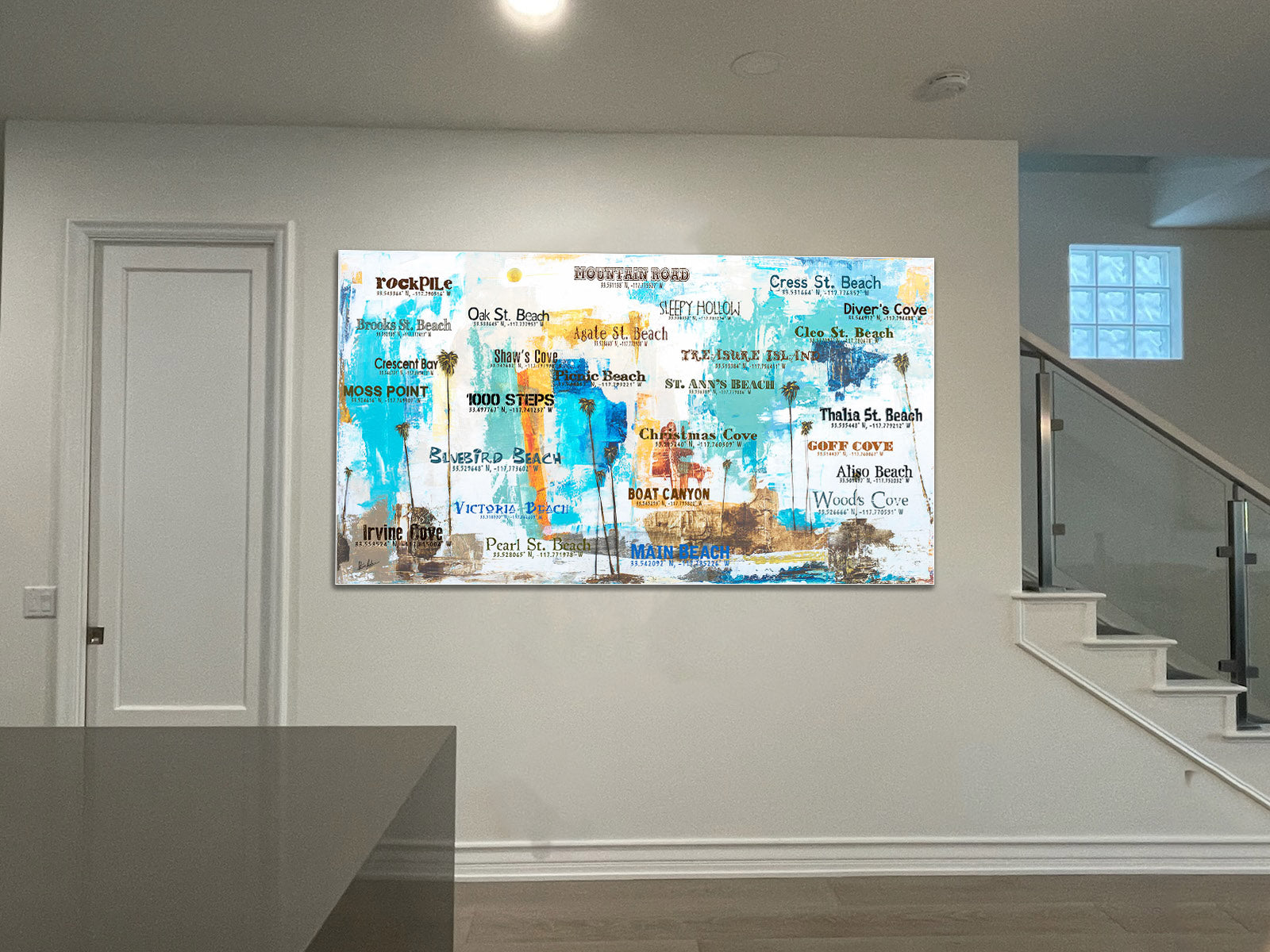 Laguna Beach Name Prints #02657