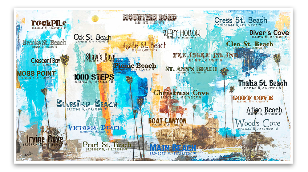 Laguna Beach Names - Steve Adam
