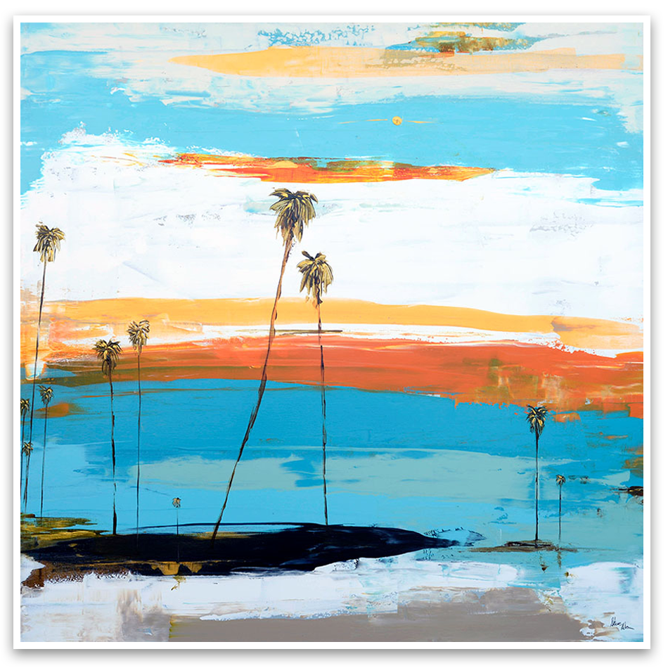 Shimmering Sky Steve Adam Painting