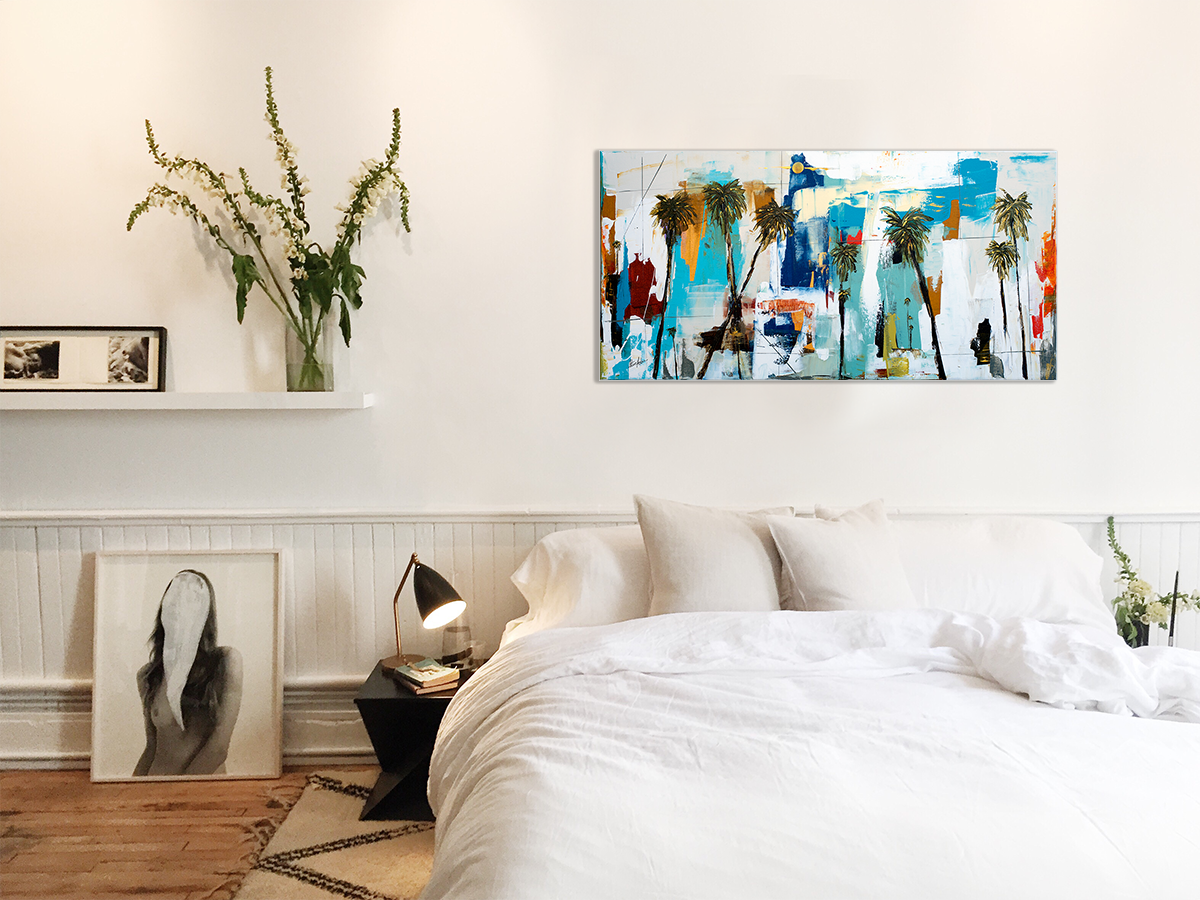 Abstract Bright Colorful Art