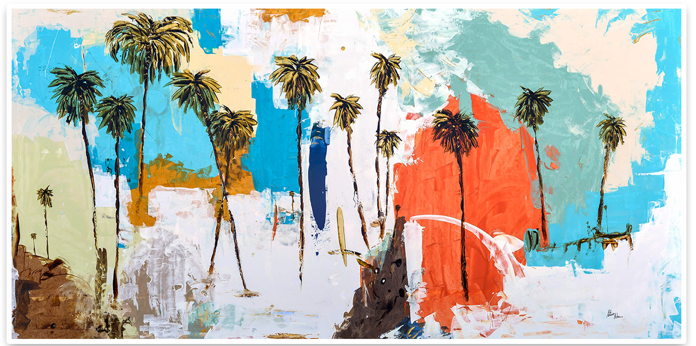 Coastal Modern Abstract Seascape - Steve Adam Gallery