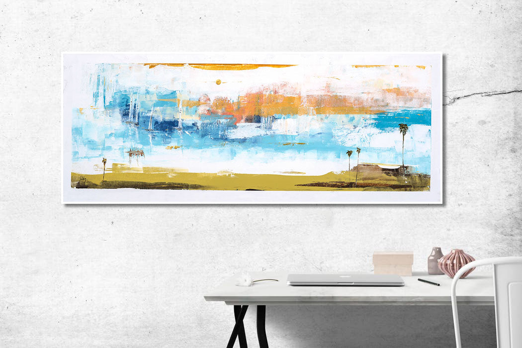 Coastal Modern Abstract