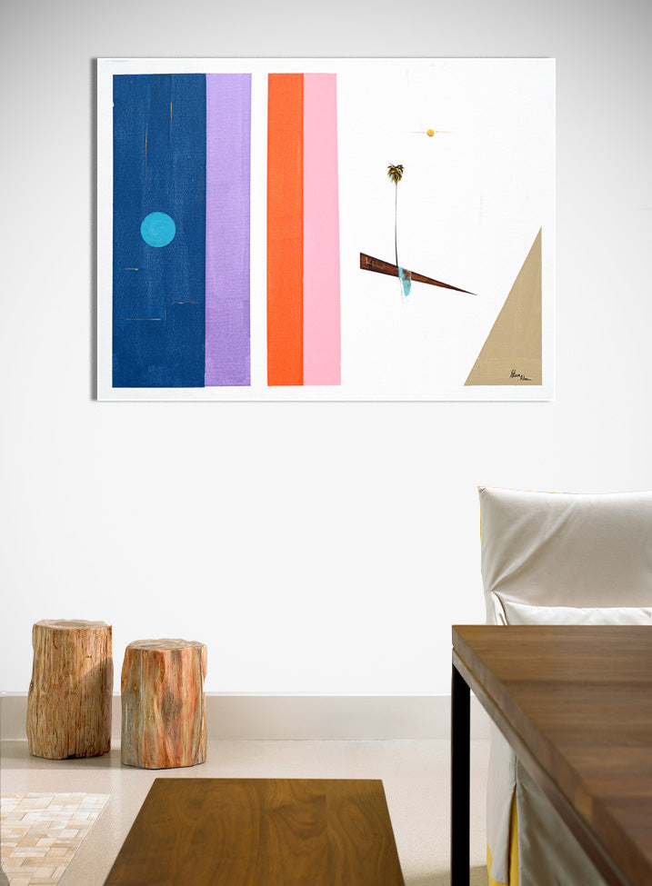 Steve Adam Retro Abstract Series - Palm Springs