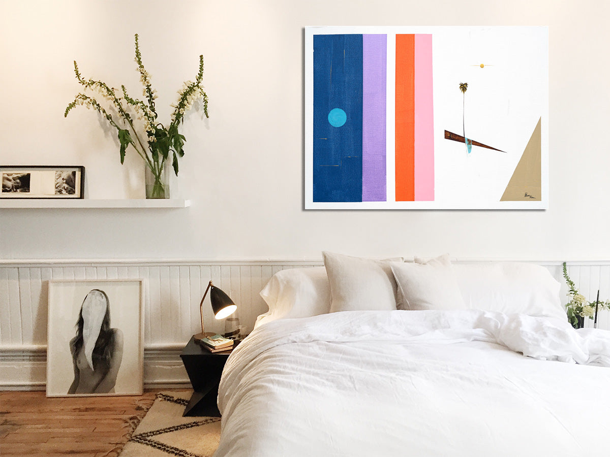 Retro Steve Adam Original Painting