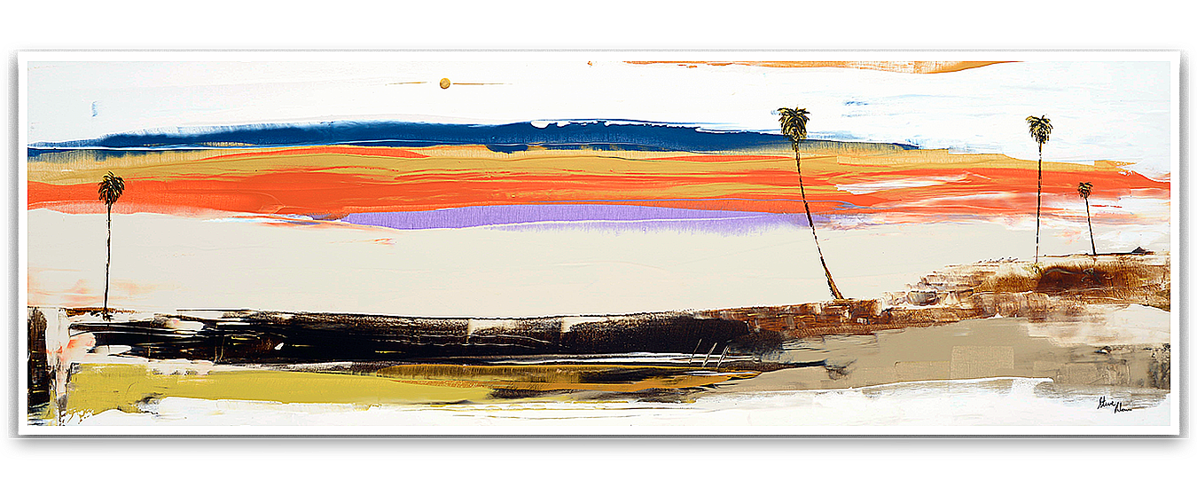 Abstract Colorful Steve Adam Painting