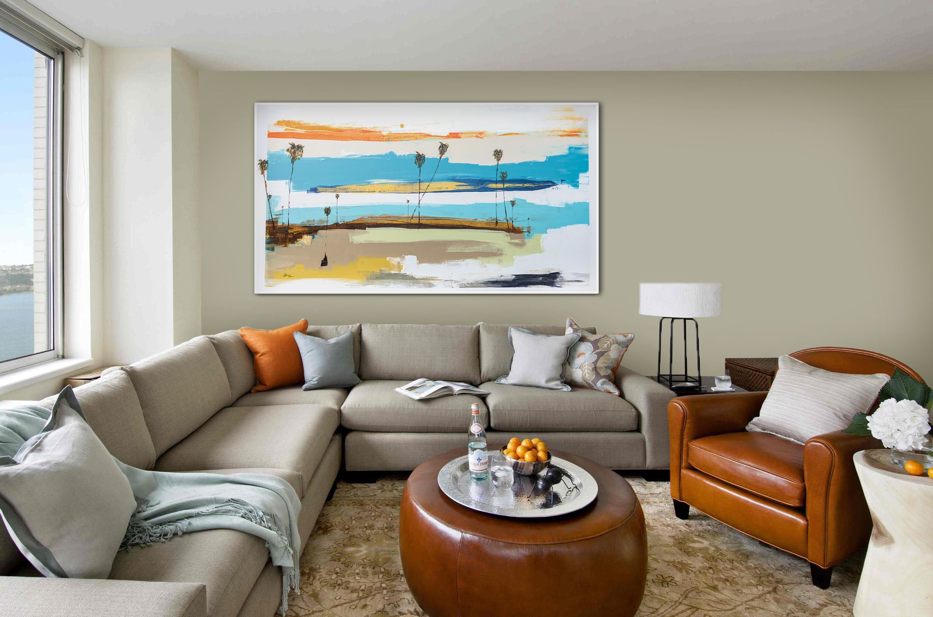 Modern Abstract Palm Series