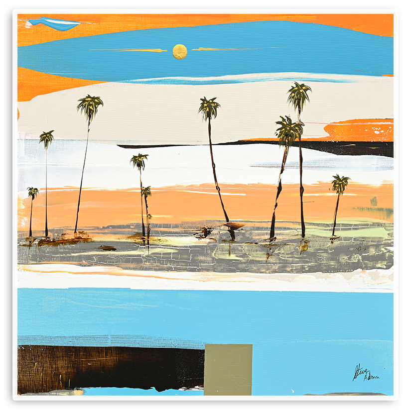 Coastal Modern Abstract Seascape - Steve Adam Gallery