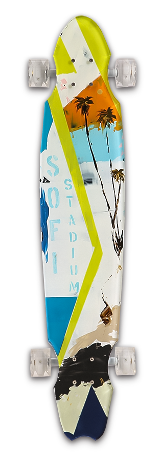 SoFi Grafitti Cruiser Original Wall Art