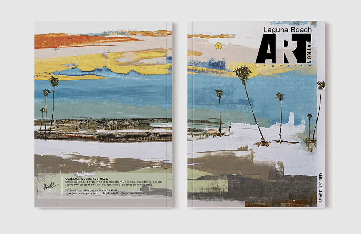 Steve Adam Graces the Cover of Art Patron Magazine