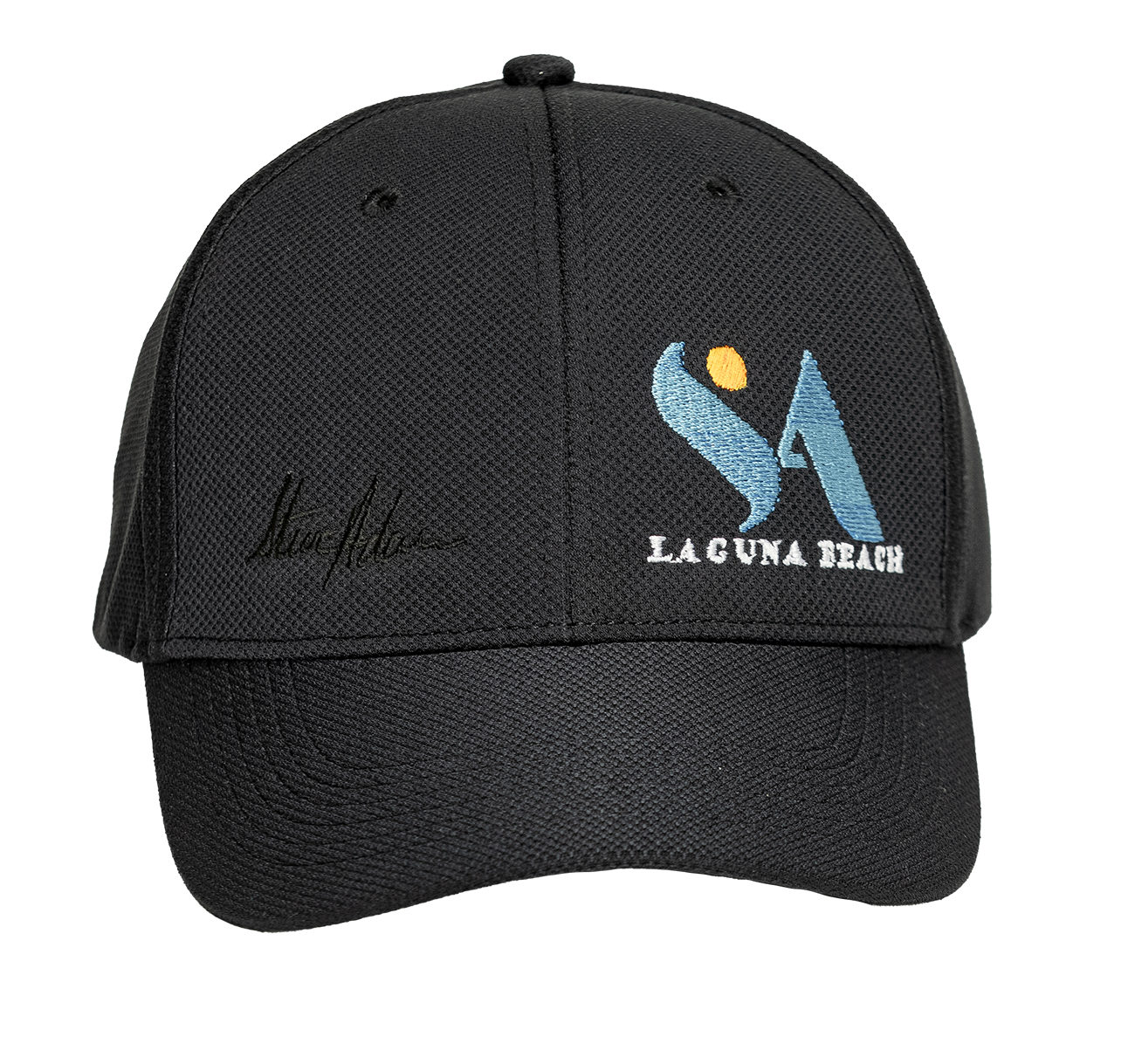 SA Laguna Beach Hat Black/Blue Logo