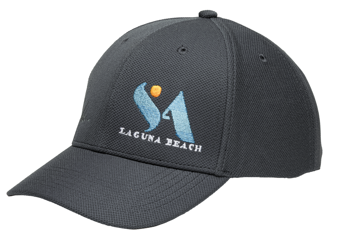 SA Laguna Beach Hat Graphite/Blue Logo