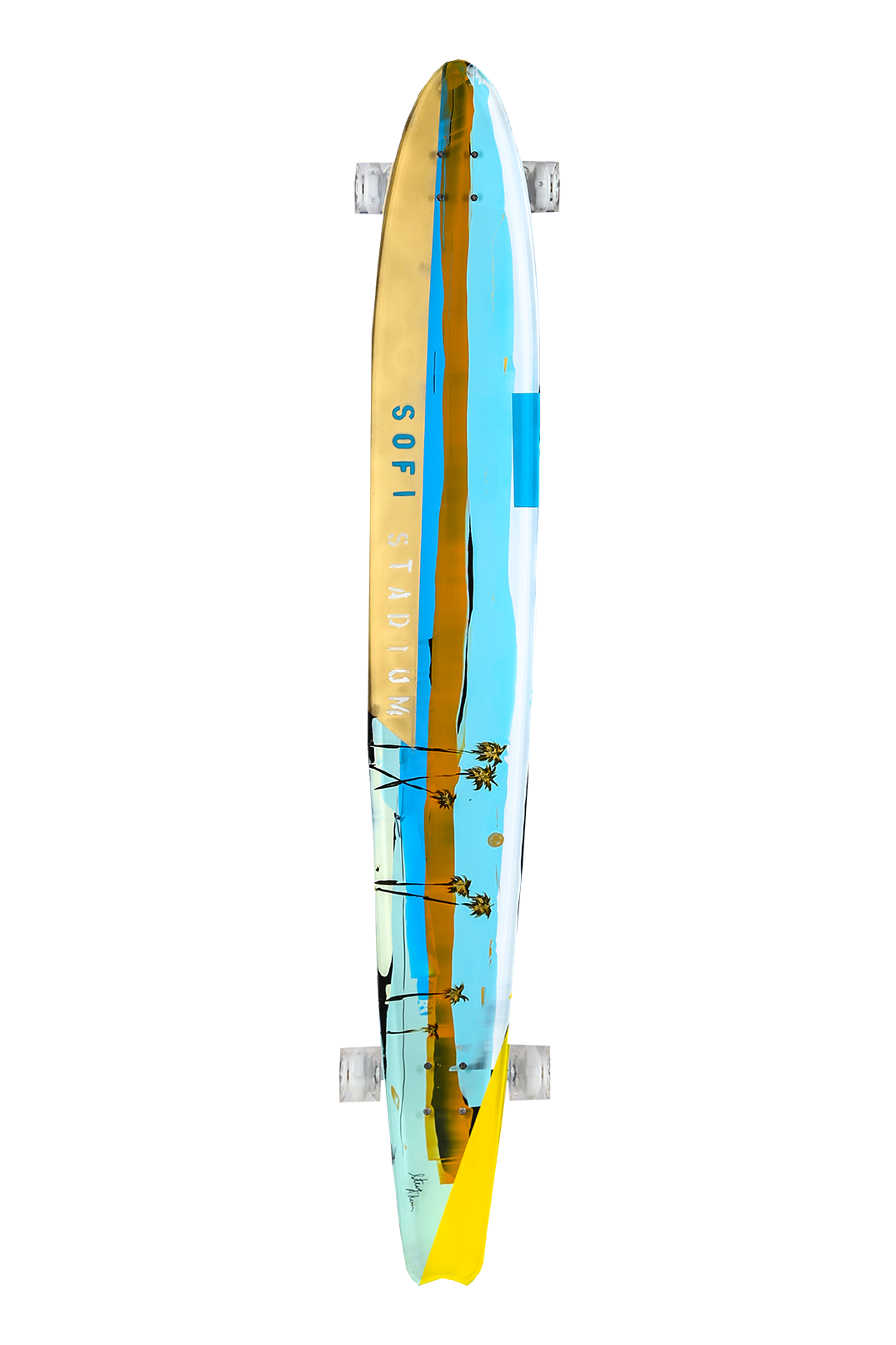 SoFi Golden Blaze Cruiser Wall Art