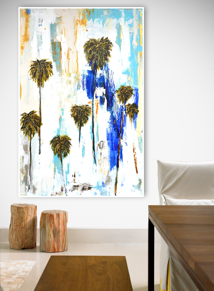 🔥LAST DAY 80% OFF-palm tree beach – Diamond Art Paintin®