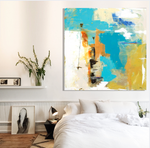 Load image into Gallery viewer, Abstract Painting on wall
