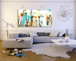 Load image into Gallery viewer, Steve Adam Painting in Living Room
