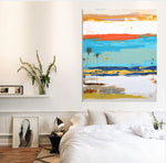 Load image into Gallery viewer, Interior Modern Design with Abstract Art on wall
