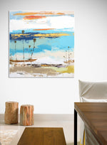 Load image into Gallery viewer, complimentary colored coastal art
