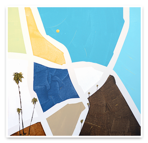 Abstract Palm Seascape Series - Steve Adam Gallery