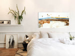 Load image into Gallery viewer, Coastal Modern Art in Bedroom
