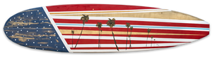 Palm Flag Surfboard