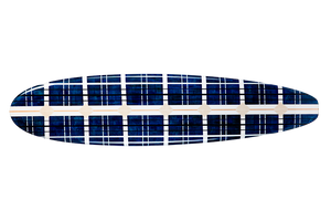 Solar Panel Surfboard